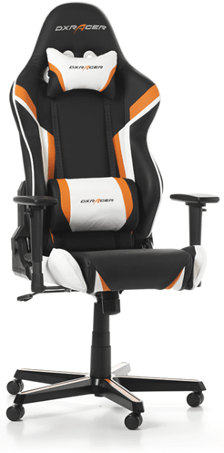 

Кресло DXRACER RACING OH/RZ288/NOW Black/Orange/White