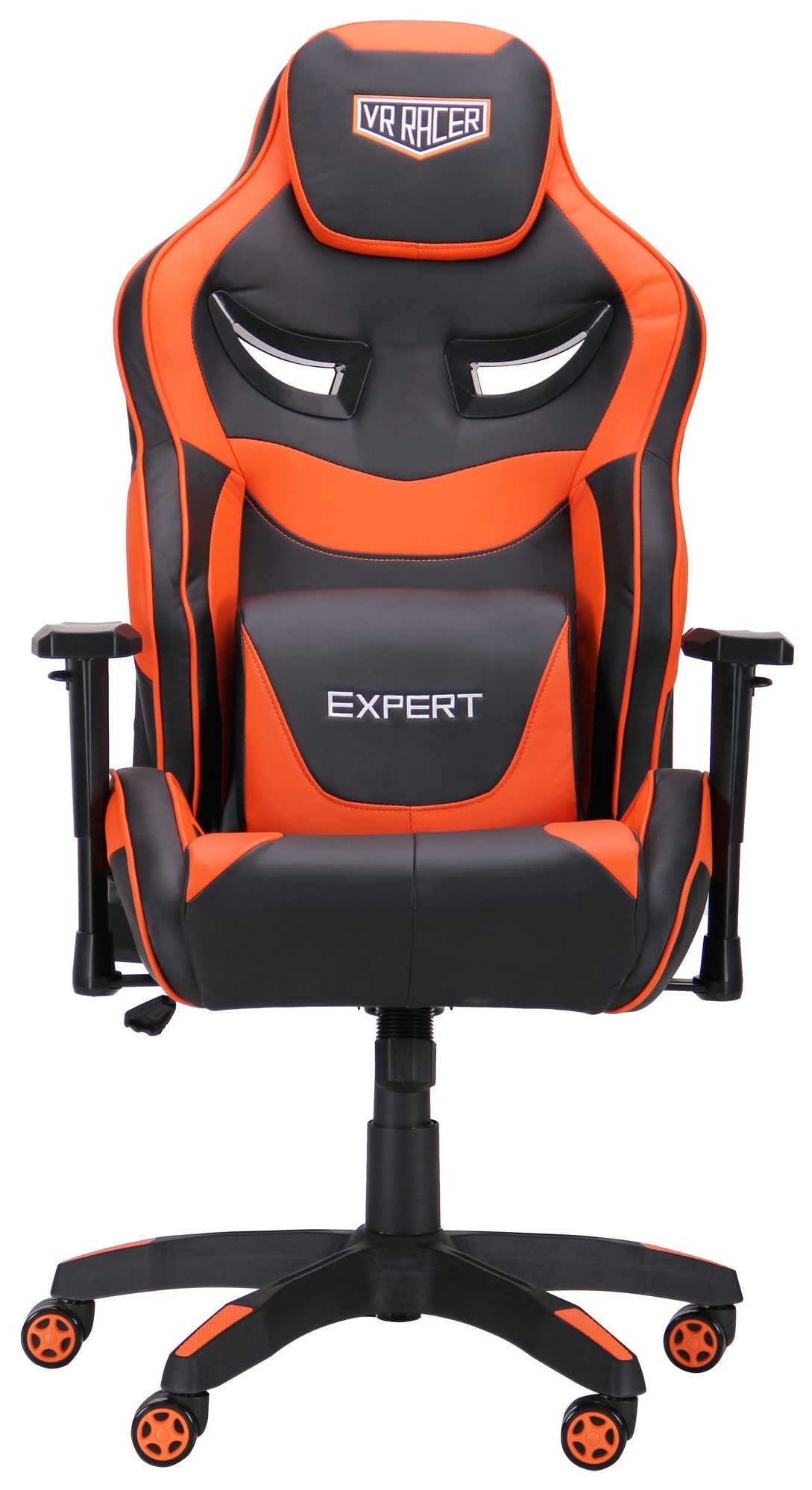 Кресло AMF VR Racer Expert Genius черный/оранжевый (521173) в Киеве
