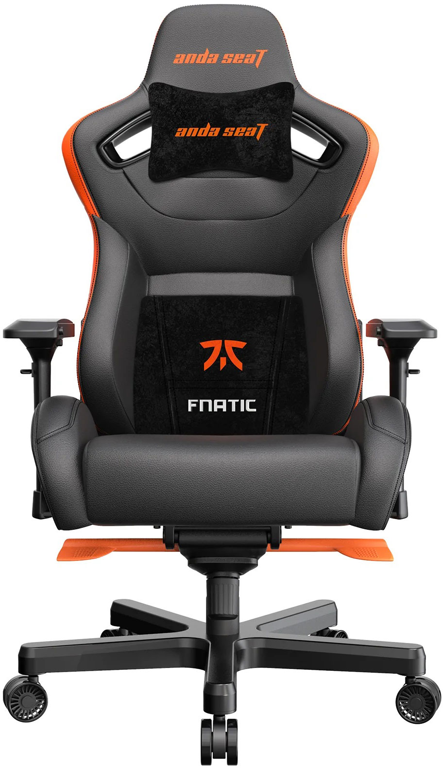 Игровое кресло ANDA SEAT Fnatic Edition XL Black/Orange (AD12XL-FNC-PV/F) в Киеве