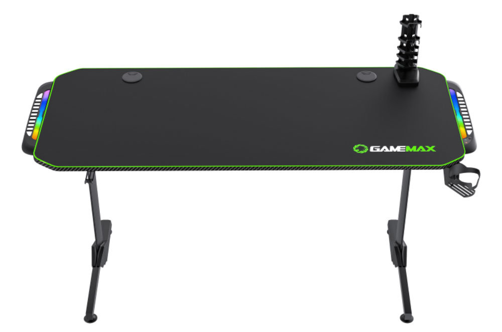 Геймерський стіл GAMEMAX D140 Carbon-RGB в Києві