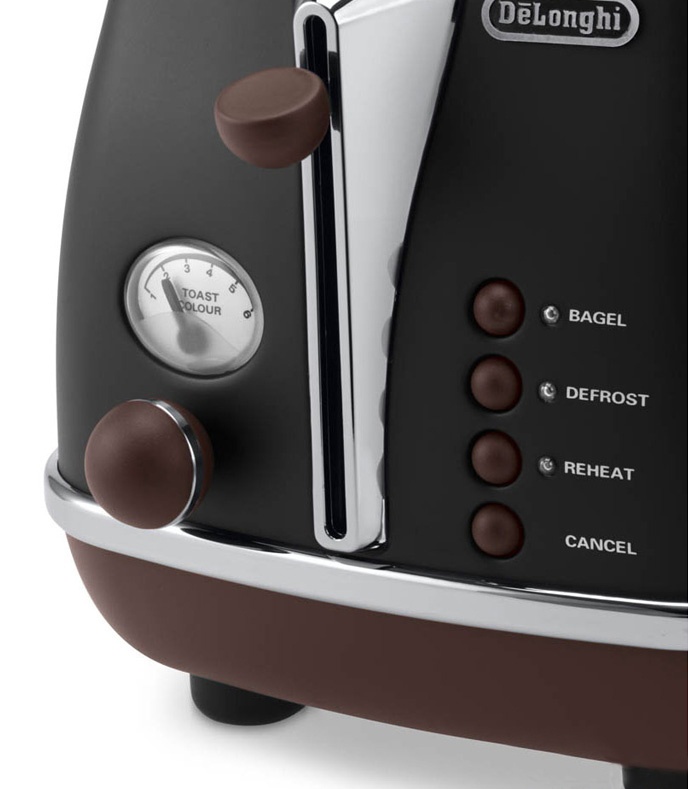Тостер DELONGHI CTOV 2103 BK Icona Vintage · 5