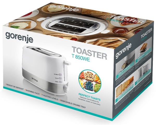 Тостер GORENJE T 850 WE · 2