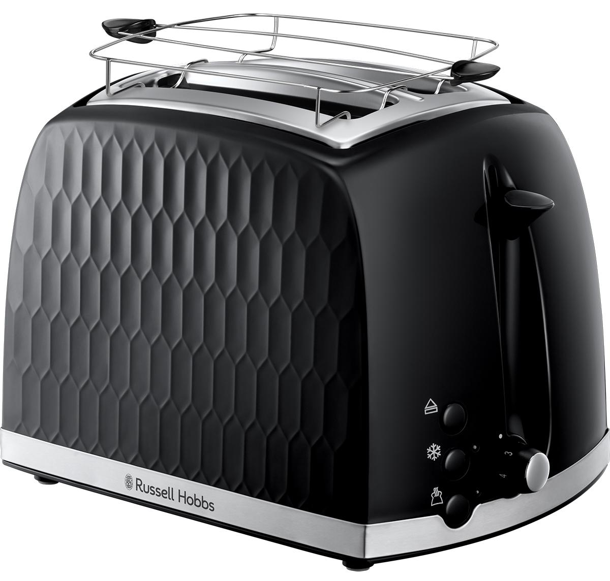 Тостер RUSSELL HOBBS 26061-56 Honeycomb Black в Киеве