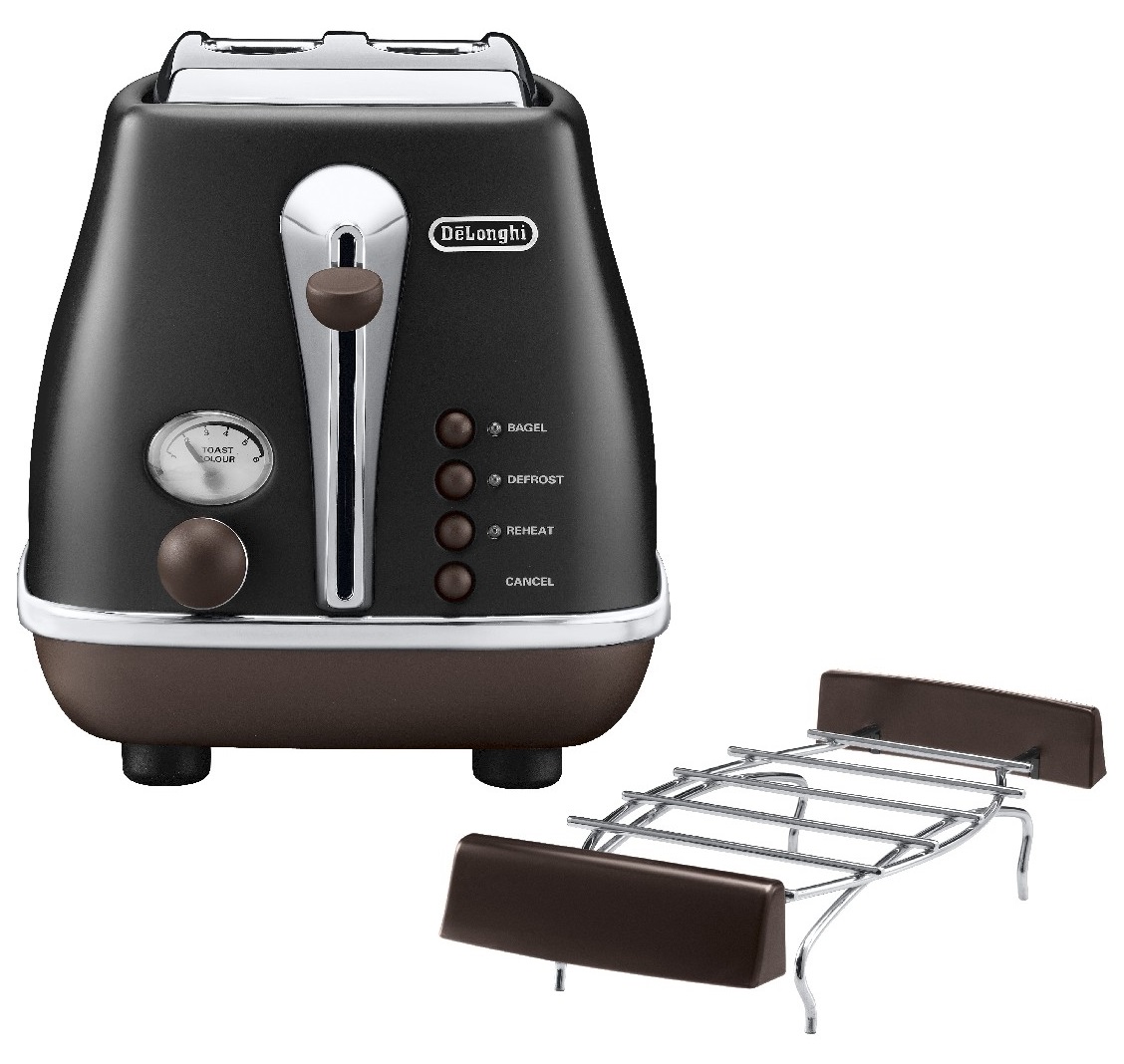 Тостер DELONGHI CTOV 2103 BK Icona Vintage · 2
