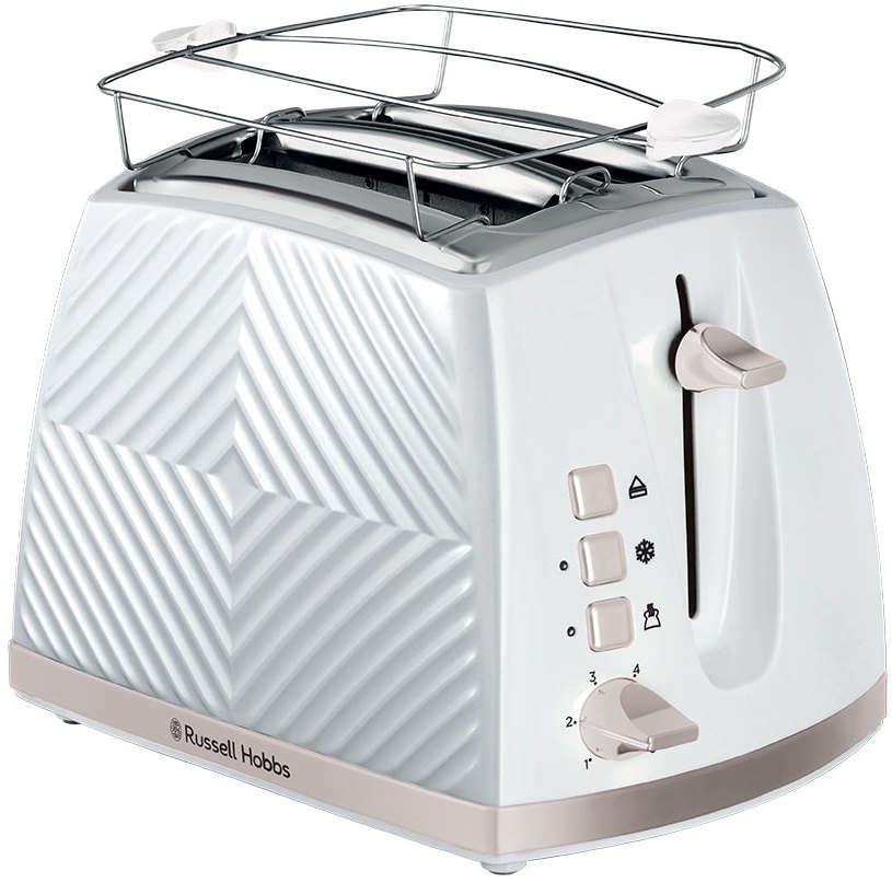 Тостер RUSSELL HOBBS Groove 2 Slice White (26391-56) в Києві