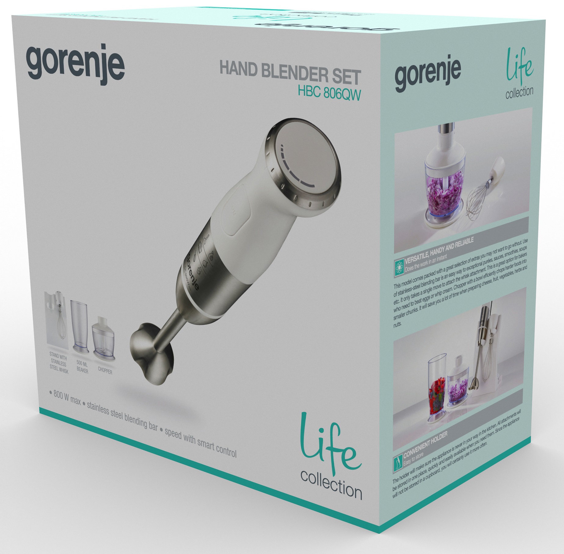 Блендер GORENJE HBC806QW (LW-3523G2) · 3