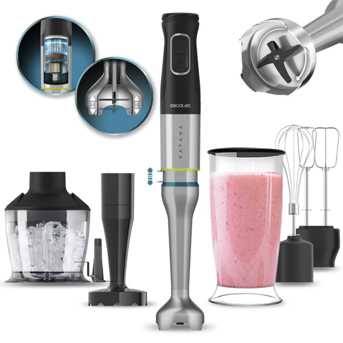 Блендер CECOTEC Katana 15 Smash B (CCTC-03962) в Киеве