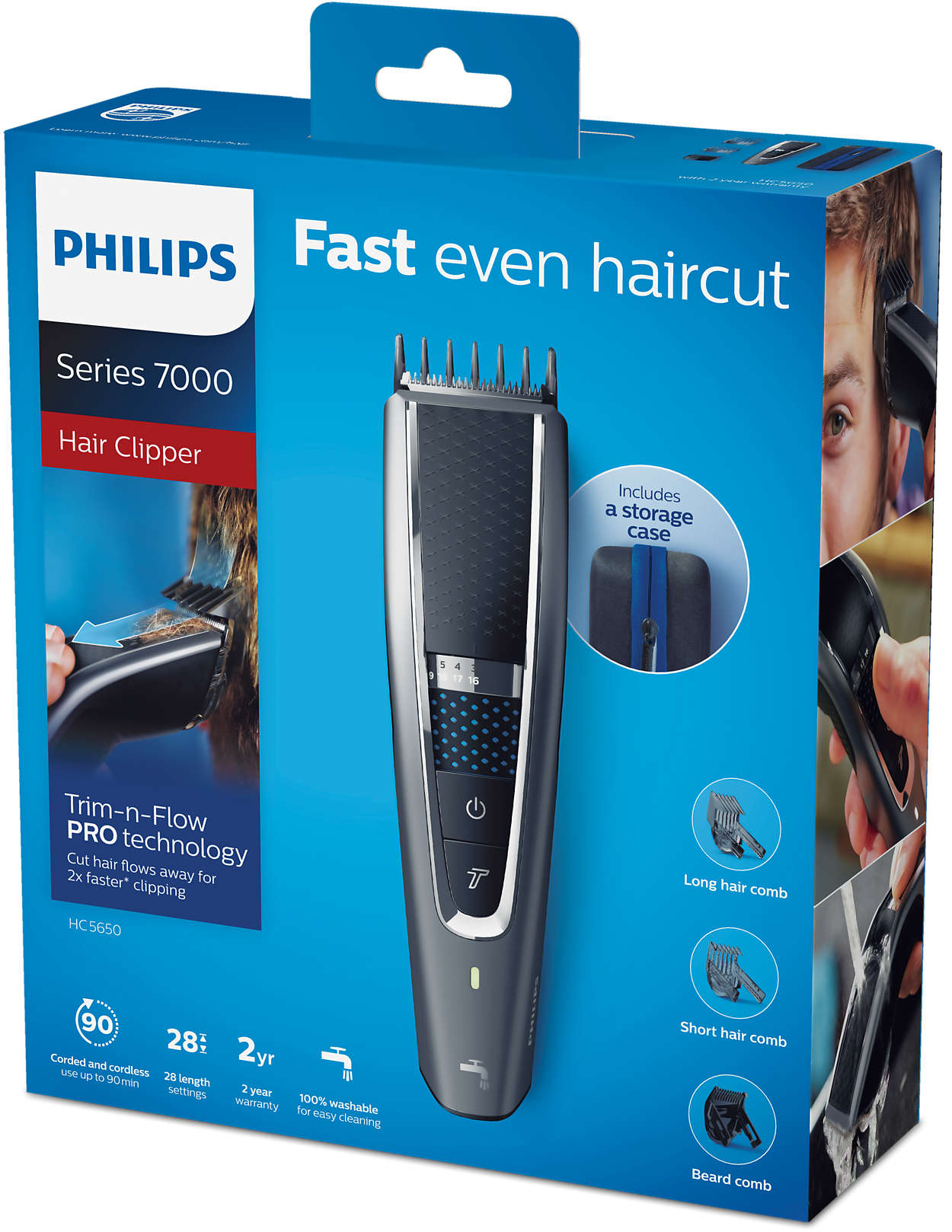 Машинка для стрижки PHILIPS HC5650/15 · 5