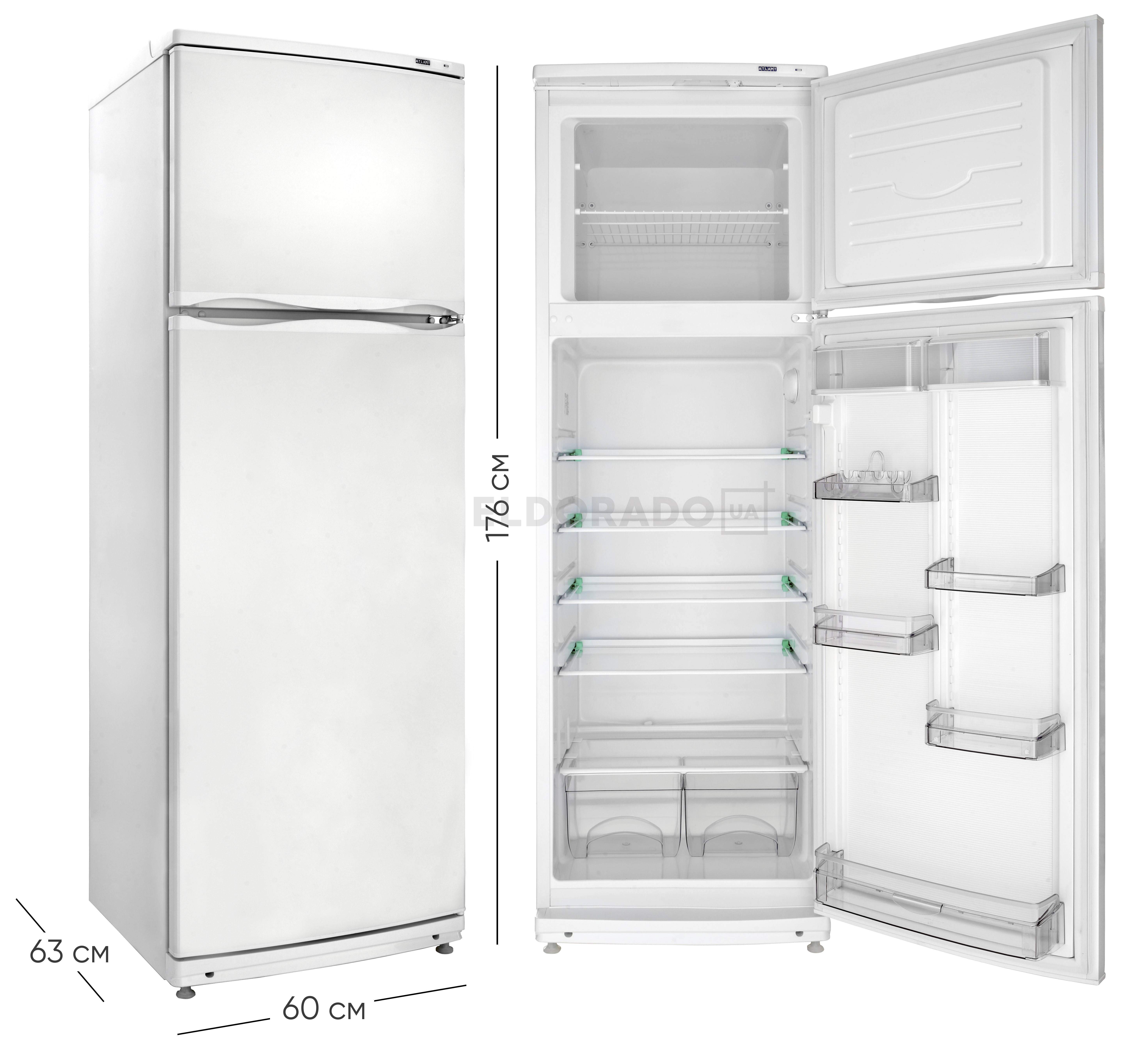 Акція на Холодильник ATLANT MXM 2819-95 від Eldorado