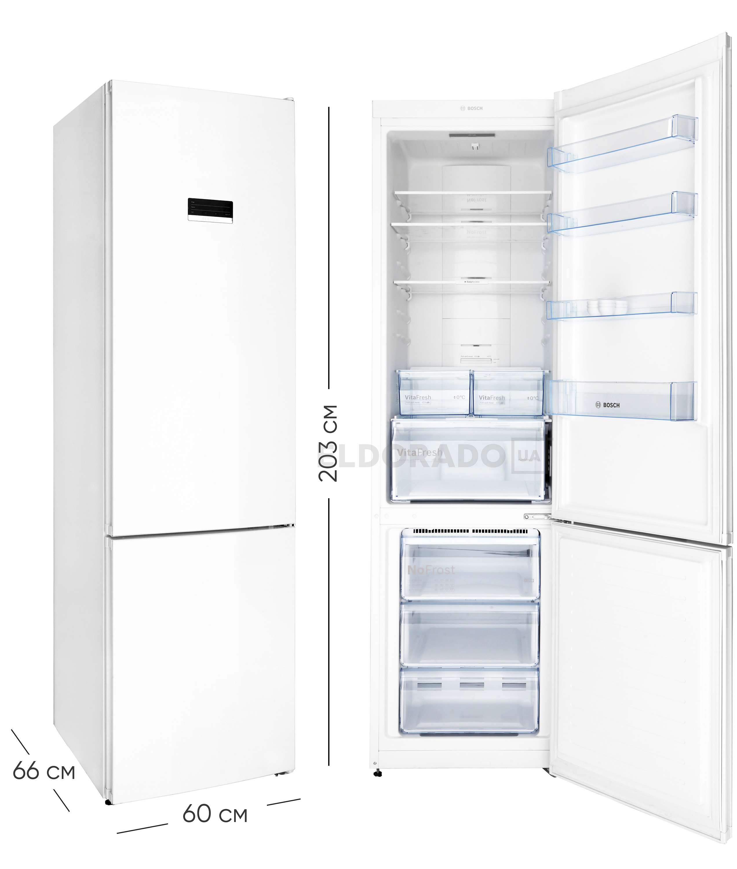 Холодильник BOSCH KGN39XW326 · 5