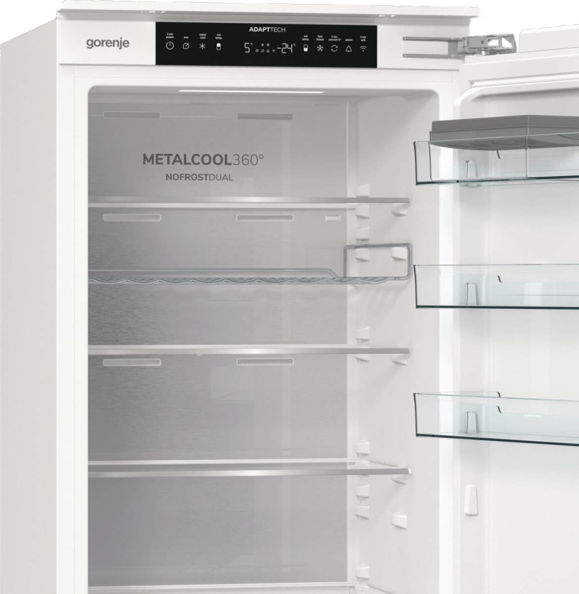 Холодильник вбудований GORENJE NRKI519E82WF · 6