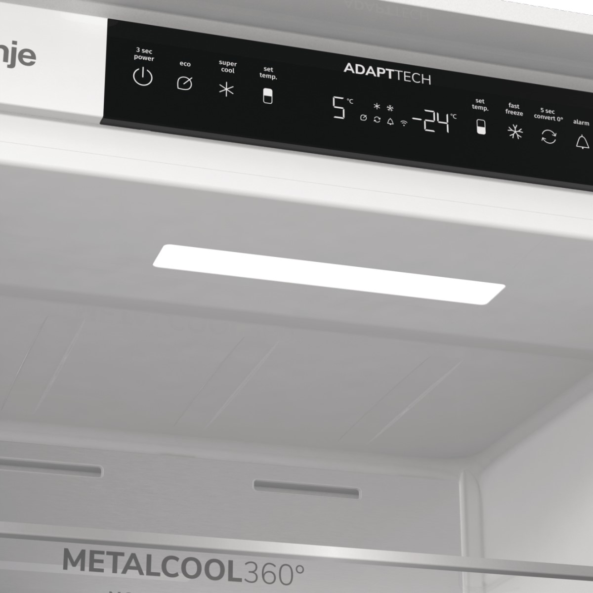 Холодильник вбудований GORENJE NRKI519E82WF · 5