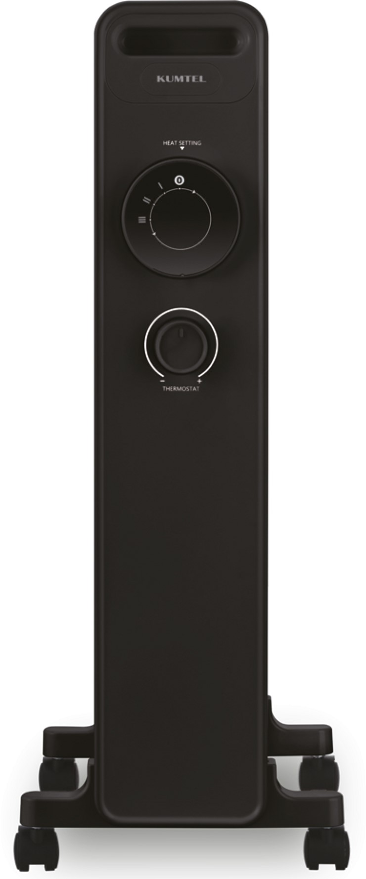 УЦІНКА! Обігрівач масляний KUMTEL KUM-1230S Black (2009864705319) · 3