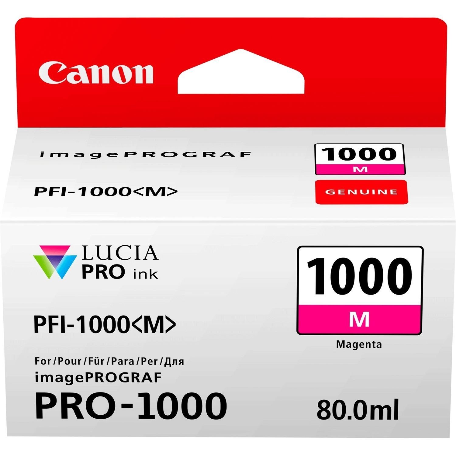 Чорнильниця Canon PFI-1000M Magenta (0548C001) в Києві