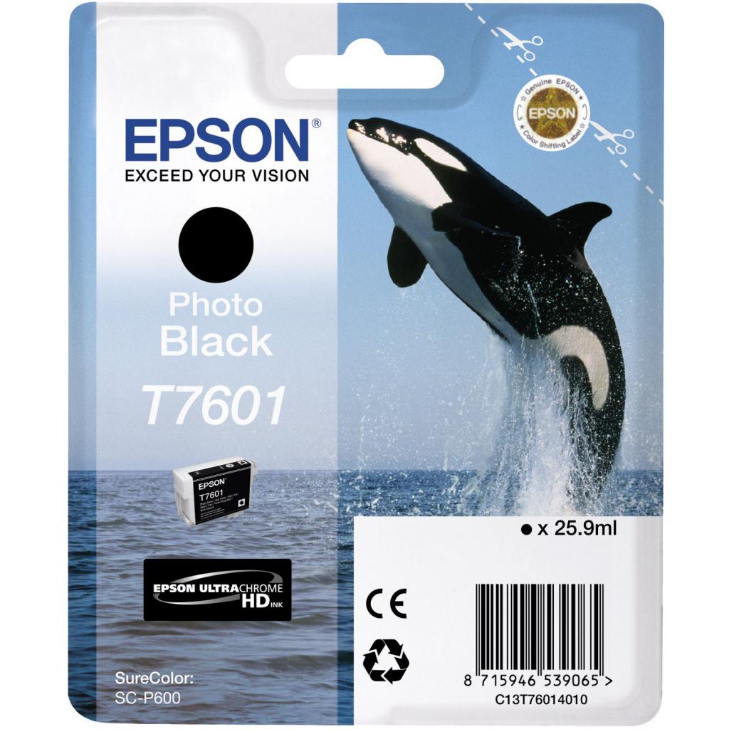 Картридж Epson SureColor SC-P600 black (C13T76014010) в Киеве