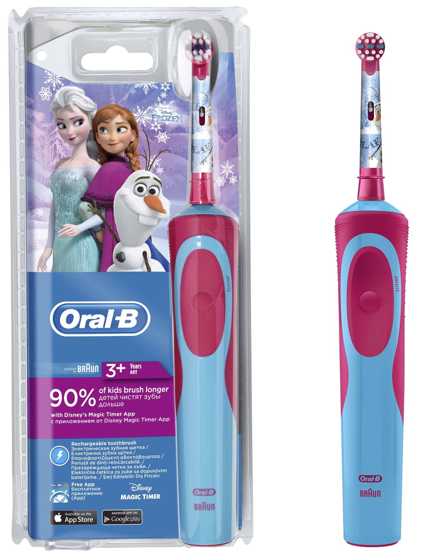 Зубная Щетка Oral B Frozen Купить