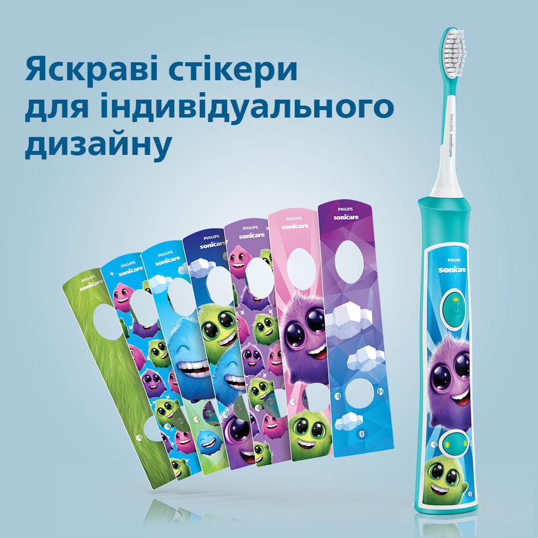 Зубна щітка дитяча PHILIPS Sonicare For Kids HX6322/04 · 5