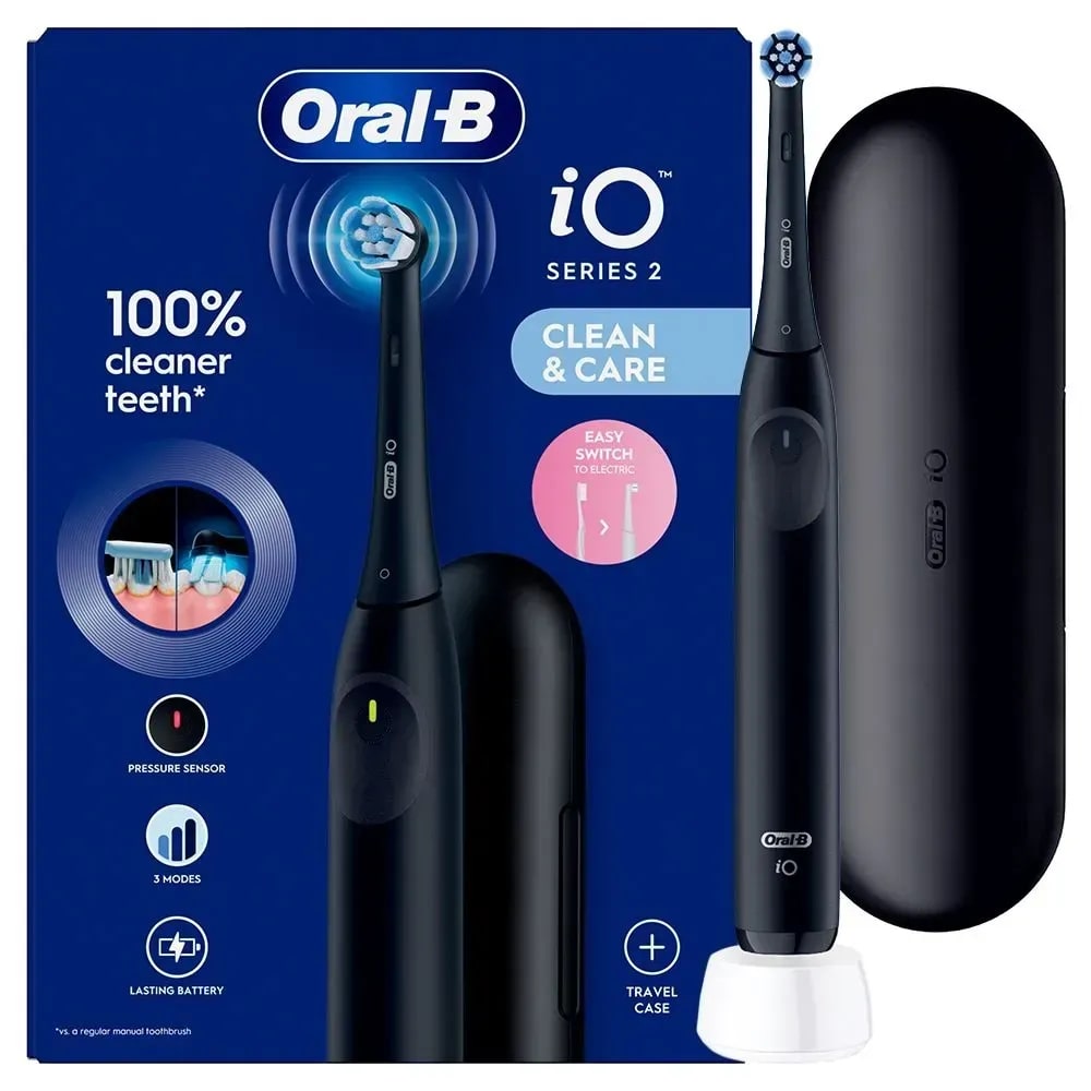 Зубна щітка BRAUN Oral-B iO Series 2 iOS2.1D9.2K Black · 2