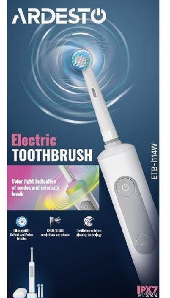 Зубна щітка ARDESTO ETB-I114W в Києві