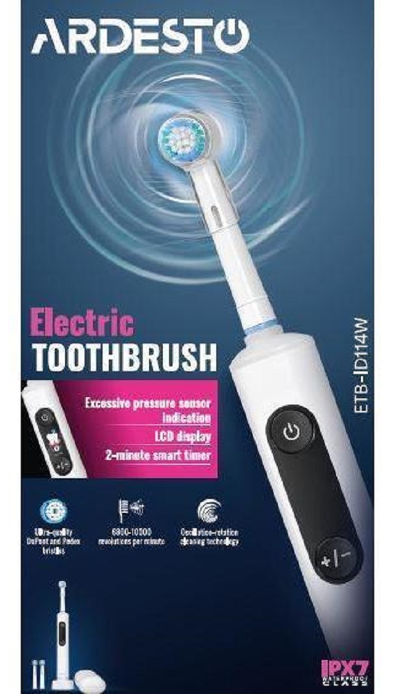 Зубна щітка ARDESTO ETB-ID114W в Києві