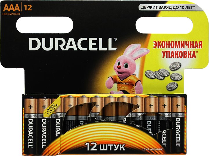 Батарейка DURACELL AAA MN 2400 12 шт в Киеве