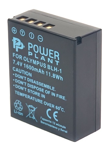 Акумулятор PowerPlant для Olympus BLH-1 (CB970148) в Києві