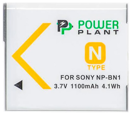 Акумулятор PowerPlant Sony NP-BN1 (DV00DV1278) в Києві