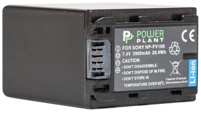 Аккумулятор PowerPlant Sony NP-FV100 (DV00DV1271) в Киеве