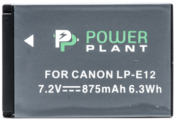 Аккумуляторная батарея PowerPlant Canon LP-E12 DV00DV1311 в Киеве