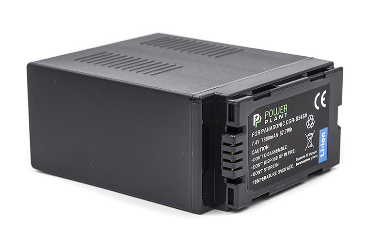 Aккумулятор POWERPLANT для Panasonic CGR-D54SH 7800mAh (CB970179) в Киеве