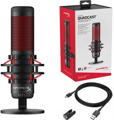 Мікрофон HYPERX Quadcast (HX-MICQC-BK) · 6