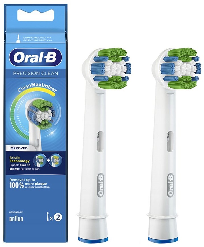 Насадка для зубної електрощітки BRAUN Oral-B Precision EB20RB 2 шт в Києві