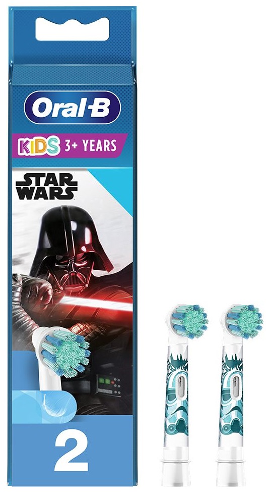 Насадка для зубної електрощітки BRAUN Oral-B Star Wars EB10S Extra Soft 2 шт в Києві