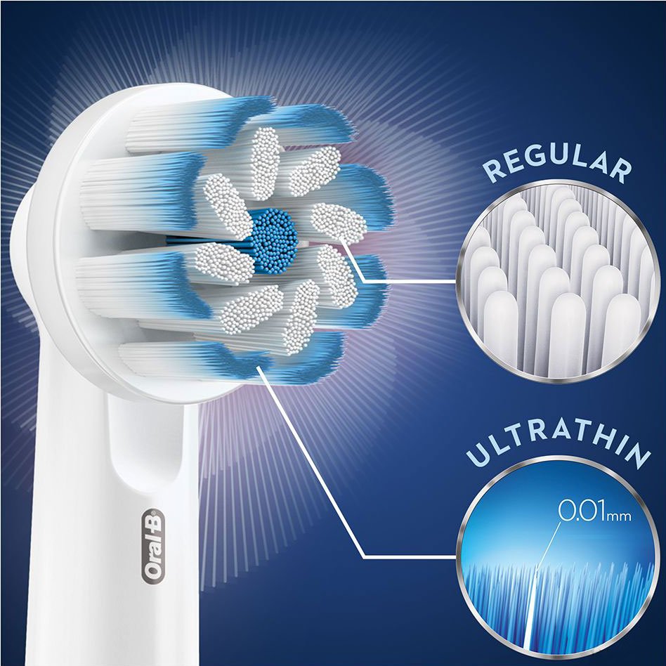Насадка до зубної електрощітки BRAUN Oral-B Sensi UltraThin EB60 (8) · 5
