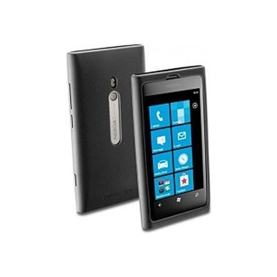 Накладка+пленка Nokia Lumia 800 Black (SILICONCASE) в Києві