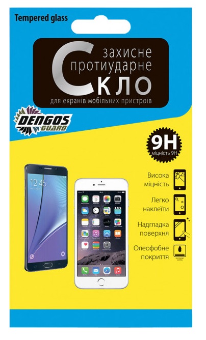 Защитная пленка-стекло Dengos TG Motorola G4 Play в Киеве