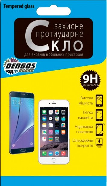 Захисна плівка-скло Dengos TG Samsung Galaxy S8 5D біла рамка в Києві