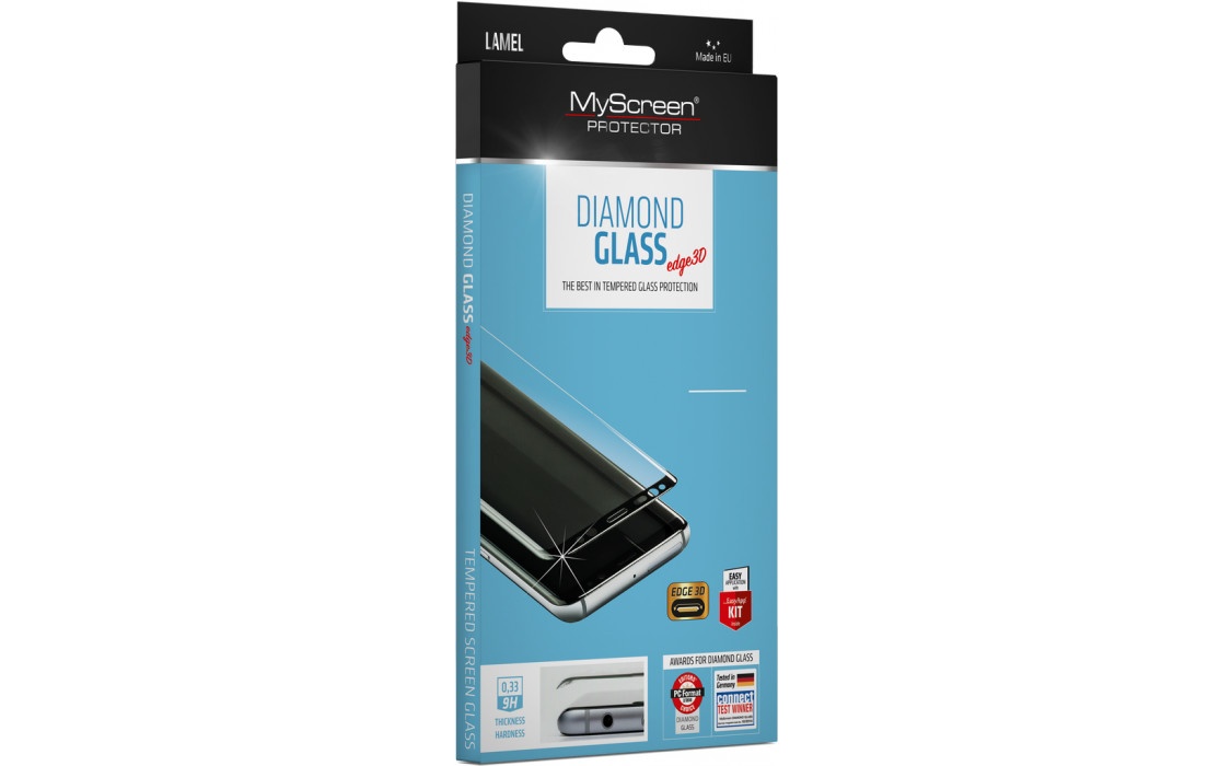

Захисне скло MyScreen DIAMOND GLASS edge3D Black Samsung Galaxy S9 Plu