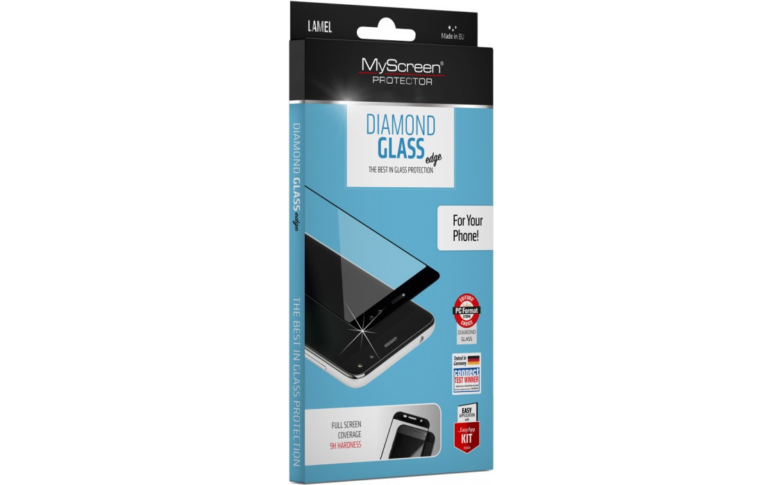 

Захисне скло MyScreen LITE Glass edge Black Huawei Mate 10 Lite