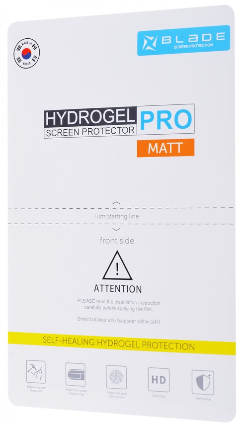 Захисна плівка BLADE Hydrogel Screen Protection Pro Edge Display Matte (29658) · 2
