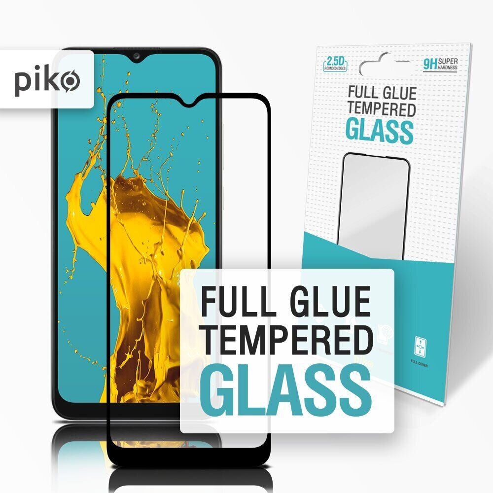 Захисне скло PIKO Full Glue для Samsung Galaxy A22 Black (1283126512582) в Києві