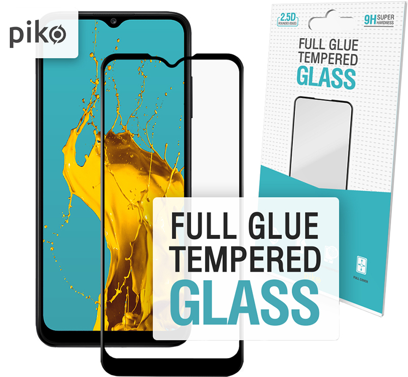 Защитное стекло PIKO для Samsung Galaxy A03S 9H FG Black (1283126515361) в Киеве