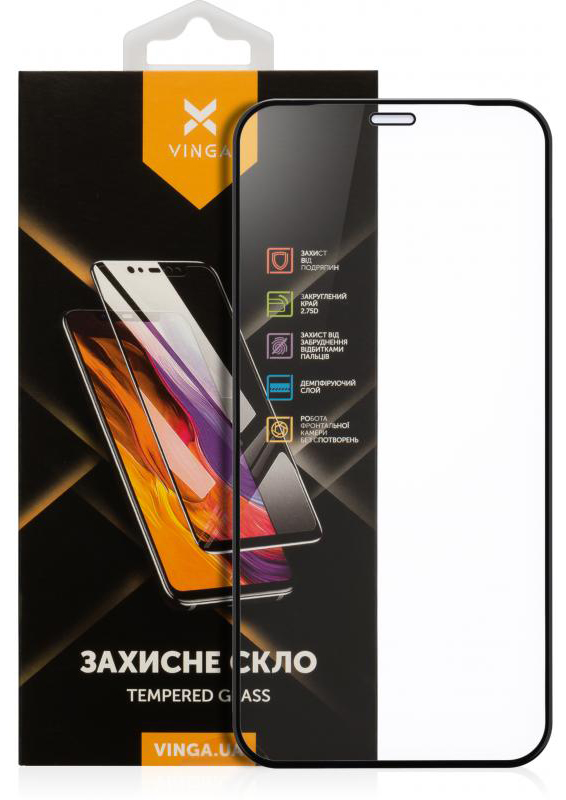 Захисне скло VINGA для Apple iPhone X/XS/11 Pro (VGIPXS) в Києві