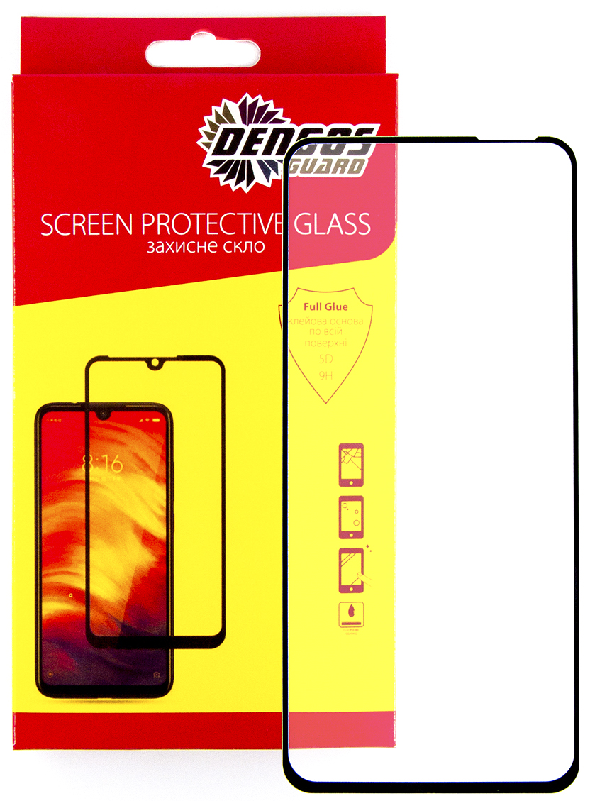 Защитное стекло DENGOS Full Glue для Oppo A52/А72 Black в Киеве