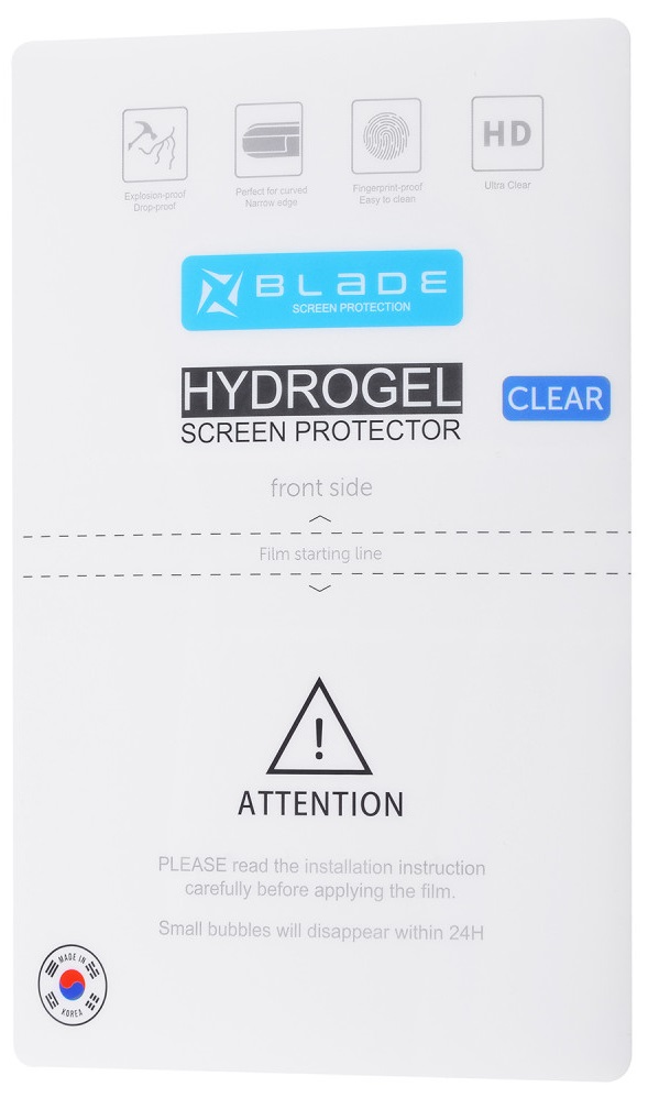 Захисна плівка BLADE Hydrogel Screen Protection Basic 2022 Clear glossy (29182) · 3