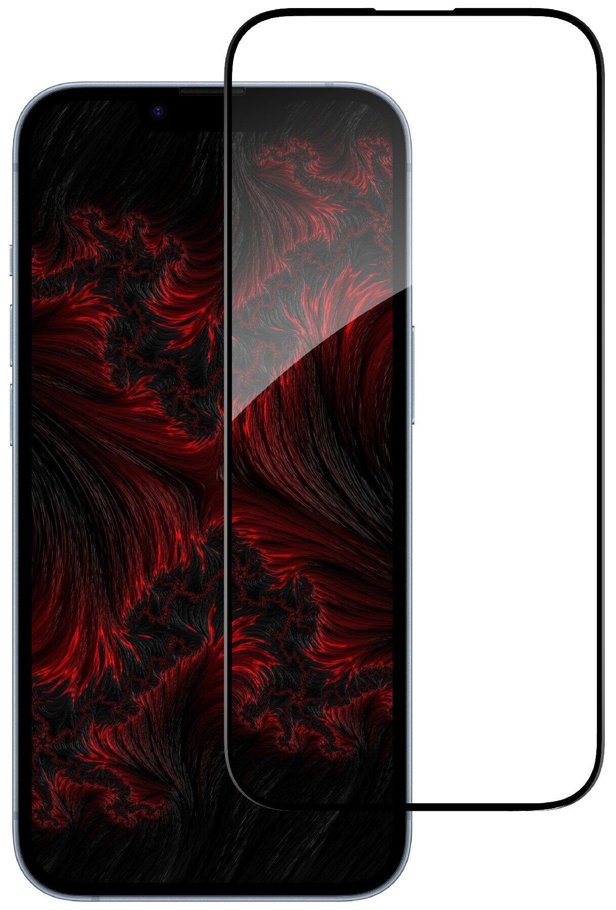 Захисне скло INTALEO Full Glue для Apple iPhone 14 Pro Black · 2