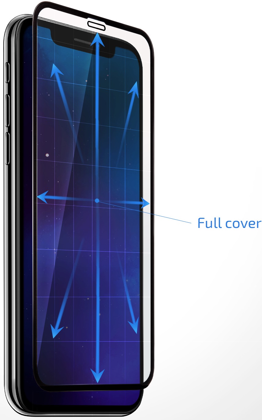 Захисне скло 2E 2.5D для Apple iPhone 14 Black Border (2E-IP-14-6.1-SMFCFG-BB) · 2