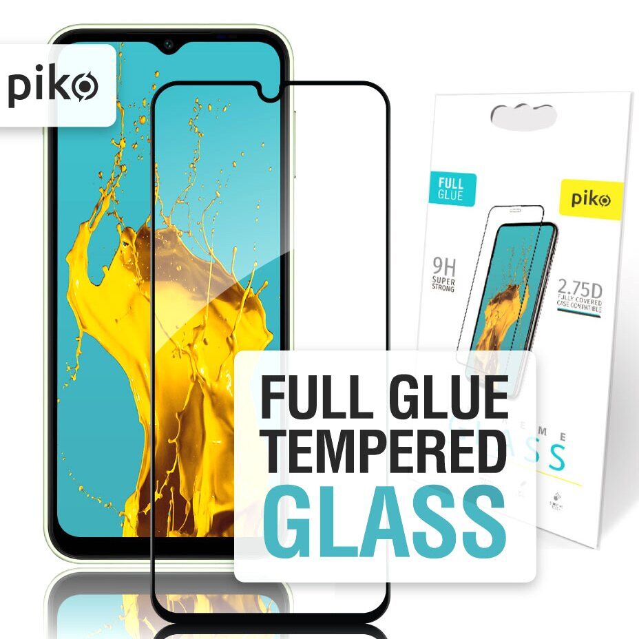Захисне скло PIKO Full Glue для Samsung Galaxy A14 (А145) Black (1283126559785) · 2