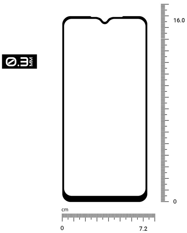 Захисне скло ARMORSTANDART Pro для Motorola E7i Power Black (ARM59410) · 3