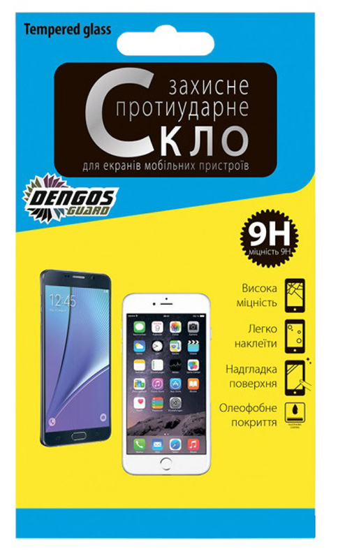 Захисна плівка-скло DENGOS TG для Huawei Y7 в Києві
